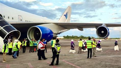 Insiden Mesin Pesawat Jemaah Haji Terbakar Kemenag Beri Teguran Keras