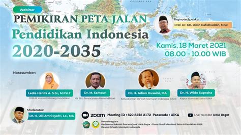 🔴 Live Seminar Nasional Pemikiran Peta Jalan Pendidikan Indonesia