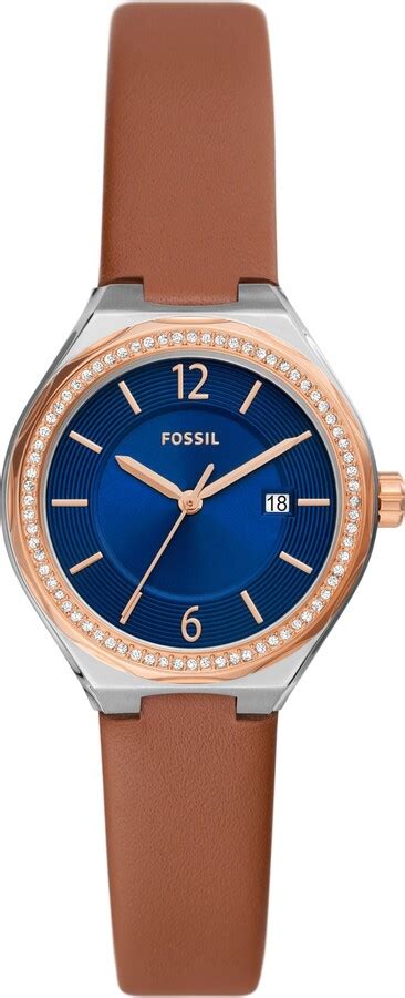 Fossil Women S Eevie Three Hand Date Stainless Steel Watch ShopStyle