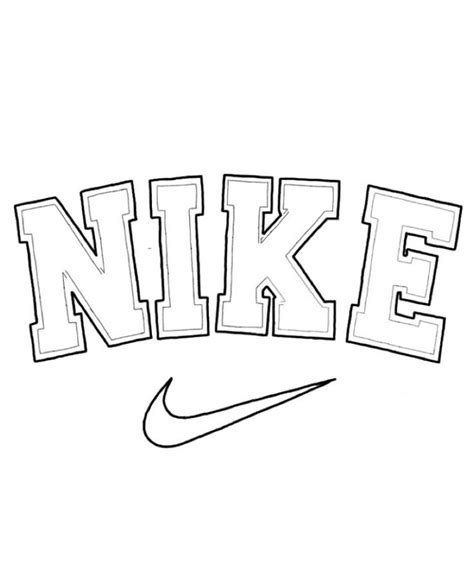 Pin By Saranittolo On Nike Nike Drawing Nike Art Easy Drawings