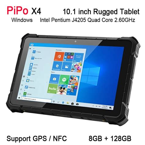 Pipo X Rugged Tablet Inch Windows Intel Pentium J Quad