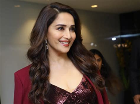 Madhuri Dixit Looks Glamourous In A Dress At Iifa Awards Press Event