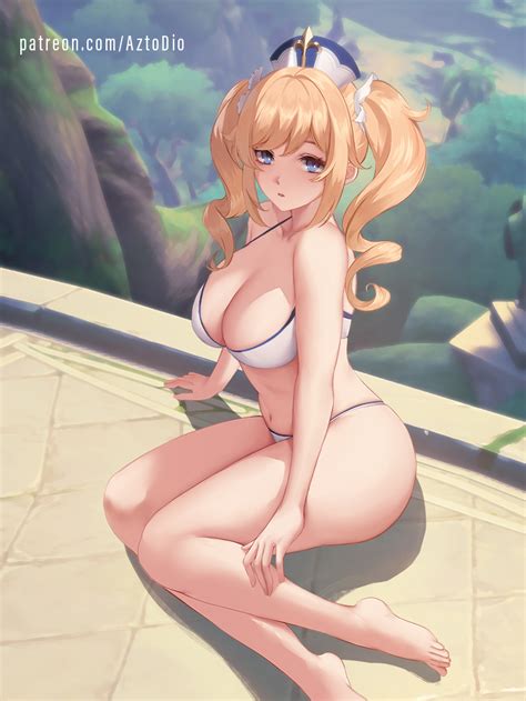 Genshin Lewds On Twitter Barbara S Hot Body In A Bikini By