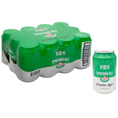 Cerveza Emdbrau Lata Cl Pack Unidades