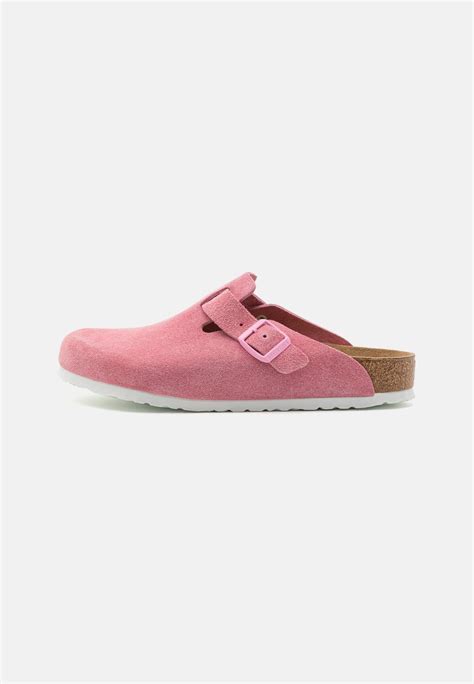 Birkenstock Boston Unisex Hausschuh Candy Pinkpink Zalandode