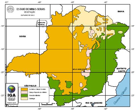 Rela O Original Dos Biomas De Minas Gerais Estado De Minas Gerais