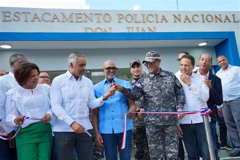 Gobierno Inaugura Nuevo Destacamento Policial En Don Juan Monte Plata