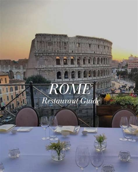 Best restaurants in Rome | Rome Guide - Style My Trip