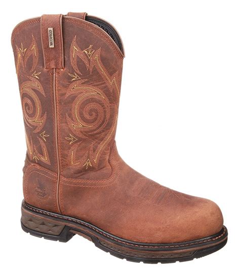 Georgia Boot Western Boot 13 W Mens Brown Composite Toe Type 1