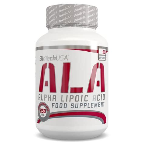 Biotech Usa Ala Alpha Lipoic Acid 50db Biobolteu Webáruház