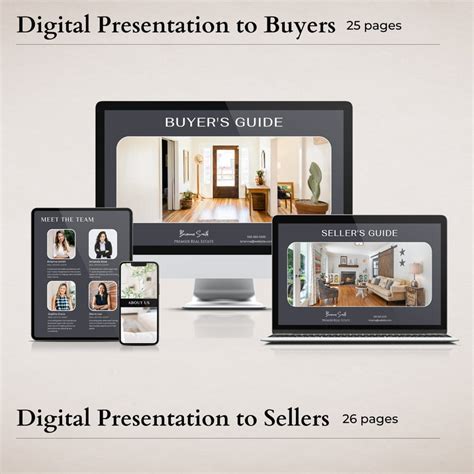 Real Estate Marketing Templates Bundle Realtor Marketing Etsy