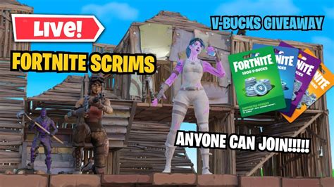 Fortnite LIVE Playing With All Veiwers Vbucks Giveaways And More