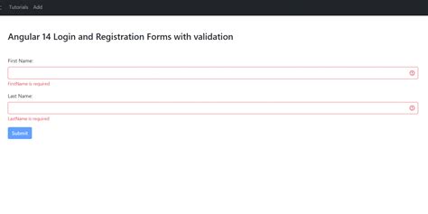 Angular Login And Registration Forms With Validations Therichpost