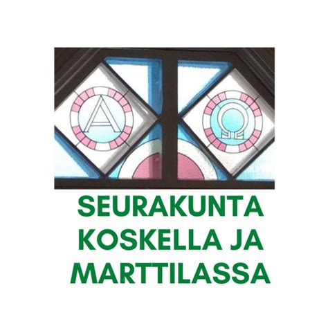 Seurakunta Koskella Ja Marttilassa Youtube