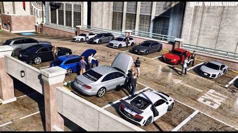 Gta V Audi Car Meet Up With Real Cars Mods Gta 5 Pc Mods Enb Pc