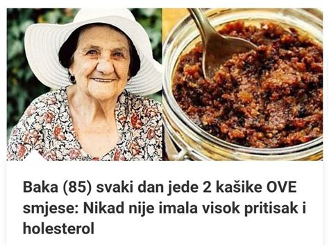 Baka Svaki Dan Jede Ka Ike Ove Smjese I Nikad Nije Imala Visok