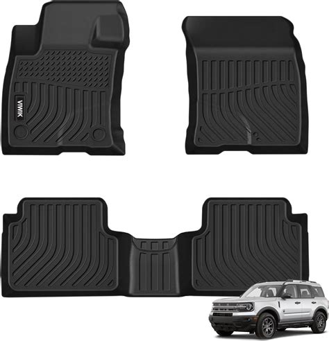 3w Floor Mats Custom Fit For 2020 2021 2022 2023 2024 Ford Explorer 7 Passenger All