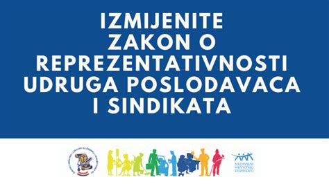 Zahtjev Sdlsn Rh Novoj Vlasti Izmijenite Zakon O Reprezentativnosti