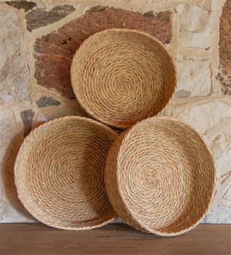 Round Seagrass Basket Homespun Refillery