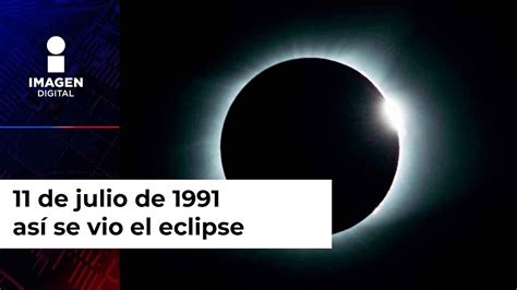 El Tiempo Se Detuvo As Se Vio El Eclipse Total De En M Xico