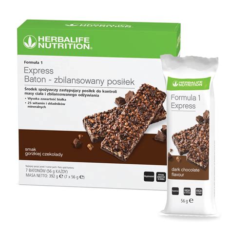 Proteinowy Baton Od Ywczy Express Batony Herbalife Mojafigura Pl