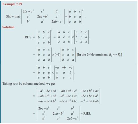 Product Of Determinants Definition Solved Example Problems