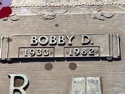 Bobby Dean Wagner 1933 1982 Mémorial Find a Grave