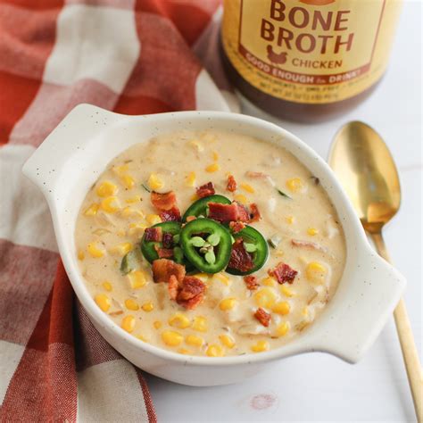 Spicy Corn Chowder Zoup Broth