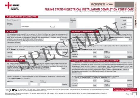 Fire Detection And Alarm System Design Certificate Niceic