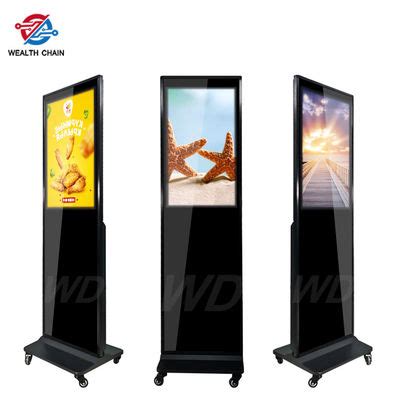 1920x1080 32 Indoor Portable Digital Signage Display System Movable