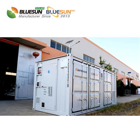 Bluesun カスタマイズされたソーラー システム コンテナ太陽電池エネルギー貯蔵システム コンテナ 20ft、プロフェッショナル