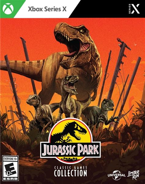 Jurassic Park Classic Games Collection Box Shot For Playstation