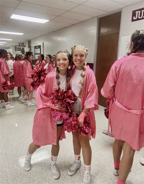 Pin By Misty Godfrey On Pink Out Spirit Week Outfits Football Season