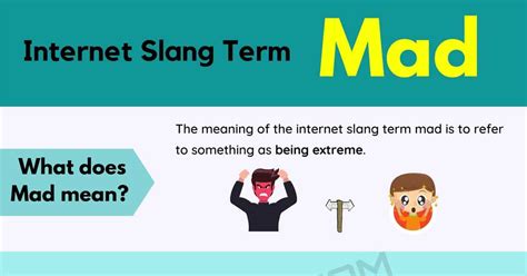 Mad Meaning: What Does the Slang Term "Mad" Mean in English? • 7ESL