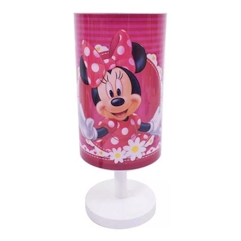 Luminaria Infantil Abajur Minnie Mouse Disney Original Shopee Brasil