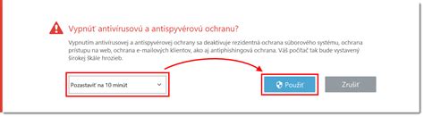 Kb548 Vypnutie Ochrany V Produktoch Eset Pre Windows Určených Pre