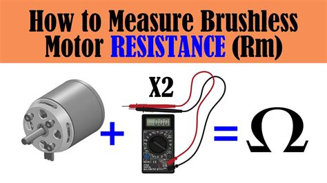 How To Measure Resistance Rm In A Brushless Motor Youtube