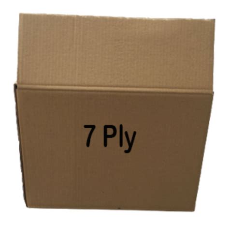 Digital Printing Cmyk Ply Plain Brown Corrugated Box At Rs Piece