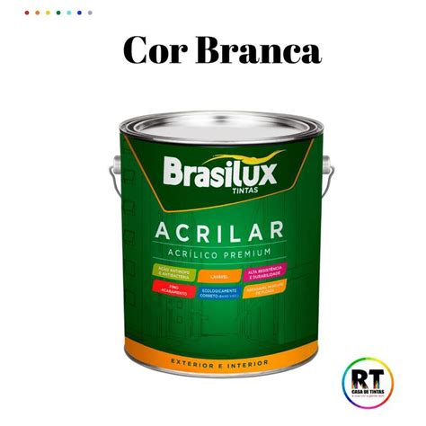 Tinta De Parede Brasilux Acrilar Cor Roxo Fosca Lavável Antimofo