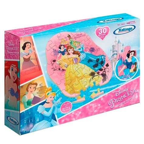 Jogo Quebra Cabe As Princesas Disney Xalingo Lala Lipe