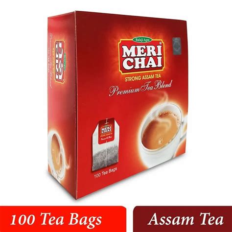 Box Meri Chai Premium Assam Blend Tea Bag Granules At Rs 135pack In Kolkata