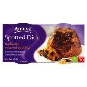 Amazon Auntys Spotted Dick Steamed Pudding Pk X G By Aunty S