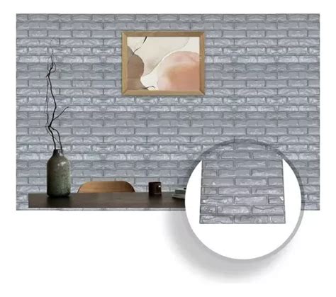 Panel Decorativo Pared 1 Pieza Decoform Pvc 3d Ladrillo