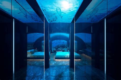 Underwater Hotel Room In Maldives