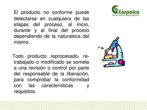 PPT PRODUCTO NO CONFORME PowerPoint Presentation ID 584188