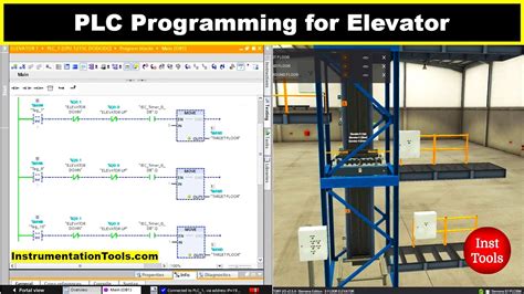 Plc Programming For Elevator Instrumentation Tools Youtube