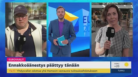 Ennakko Nestyksen Loppukiri Alkaa Ylen Aamu Eurovaalit Yle