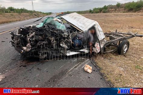 Hoy Tamaulipas Encontronazo Entre Pipa Y Camioneta Deja Un Muerto En