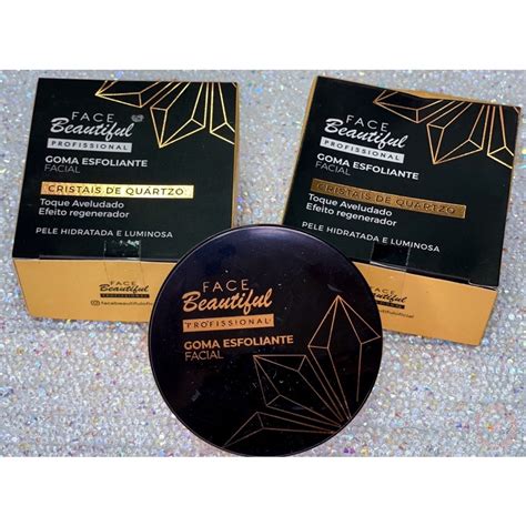 GOMA ESFOLIANTE FACIAL FACE BEAUTIFUL Shopee Brasil