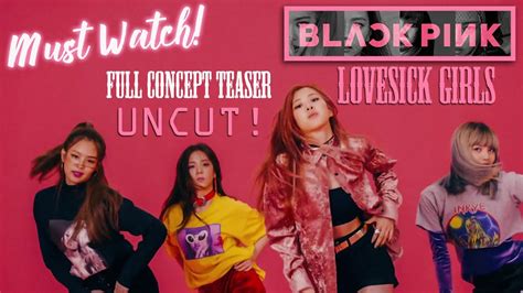 Blackpink Lovesick Girls Concept Teaser Video Youtube